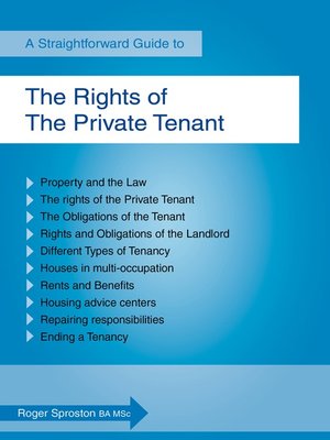 cover image of The Rights of the Private Tenant